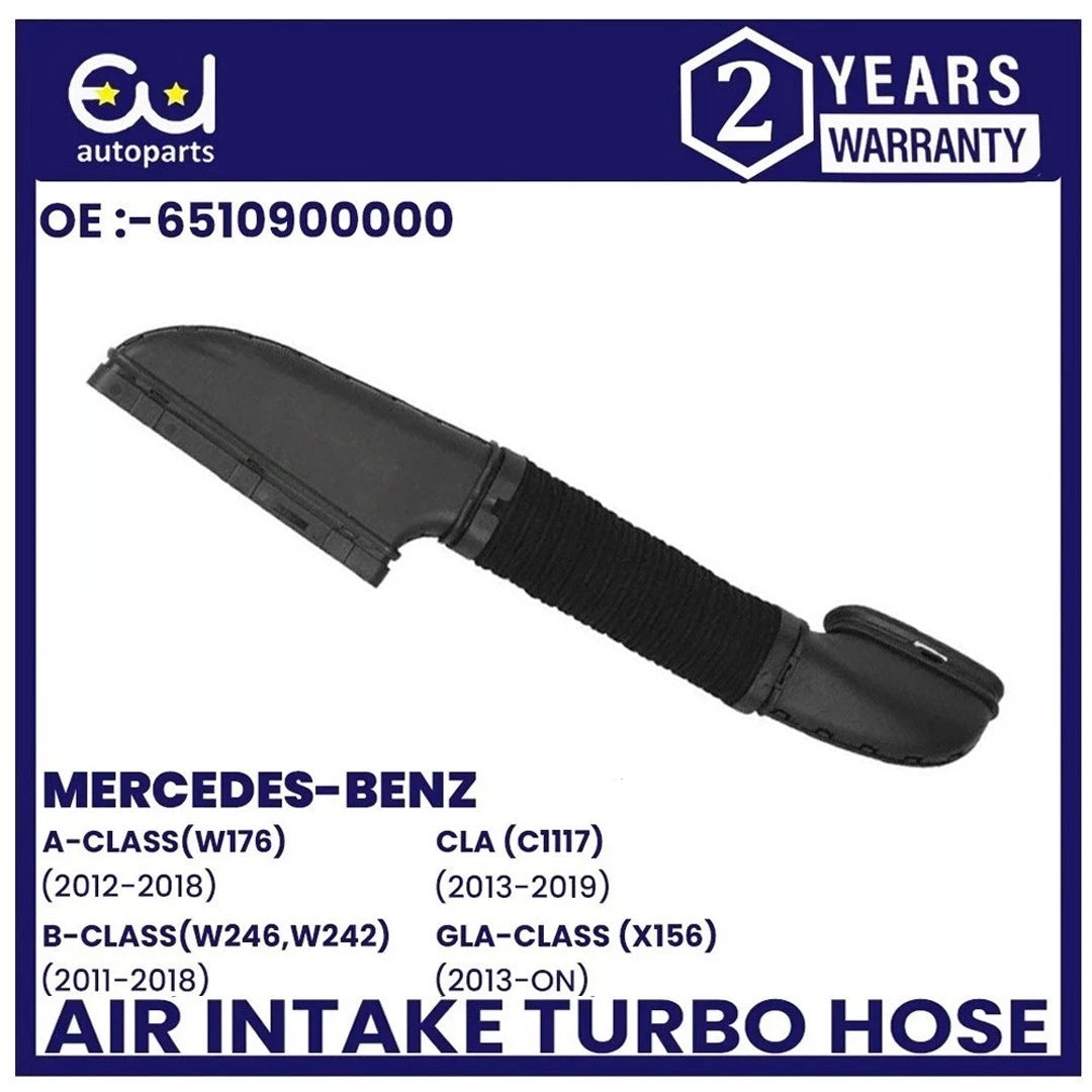 AIR INTAKE HOSE FOR MERCEDES BENZ MB CLA A CLASS 200 CDI W117 W176 A6510900000